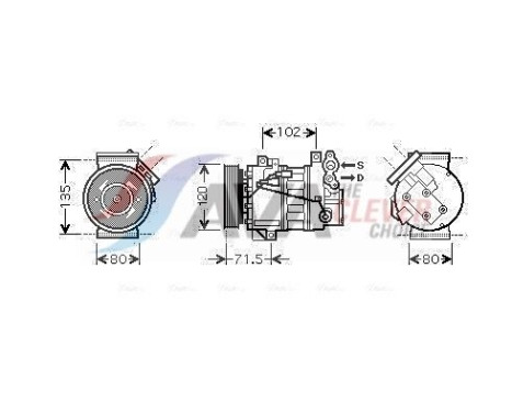 Compressor, air conditioning