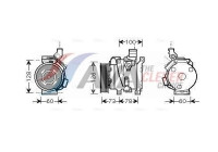 Compressor, air conditioning