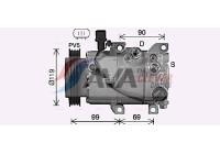 Compressor, air conditioning