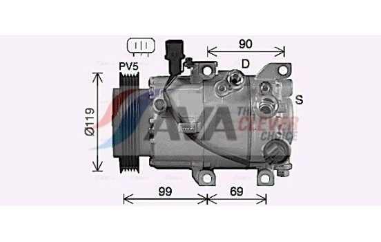 Compressor, air conditioning