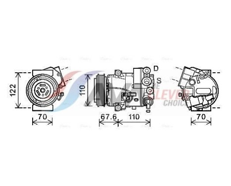 Compressor, air conditioning
