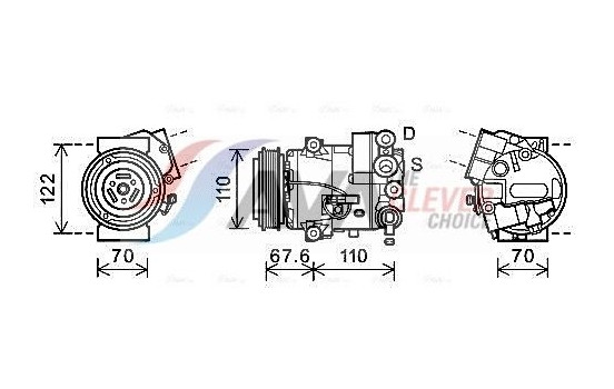 Compressor, air conditioning