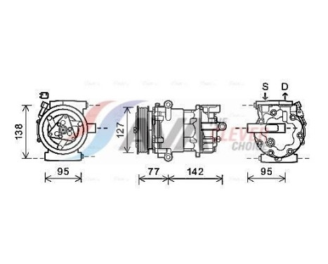 Compressor, air conditioning