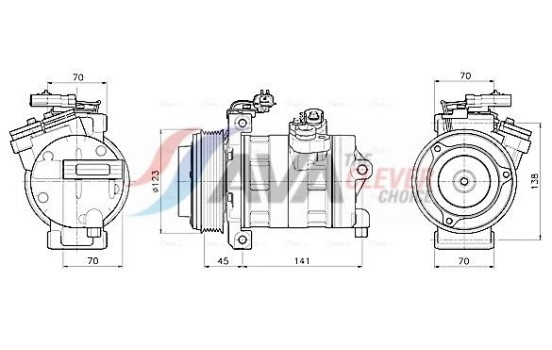 Compressor, air conditioning