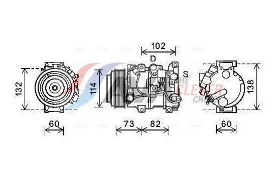 Compressor, air conditioning