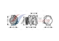 Compressor, air conditioning