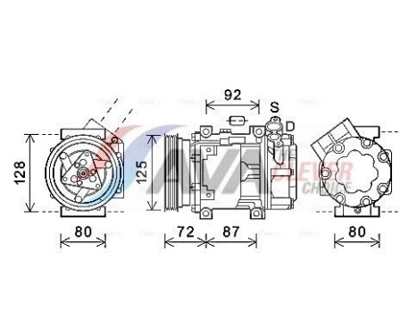Compressor, air conditioning