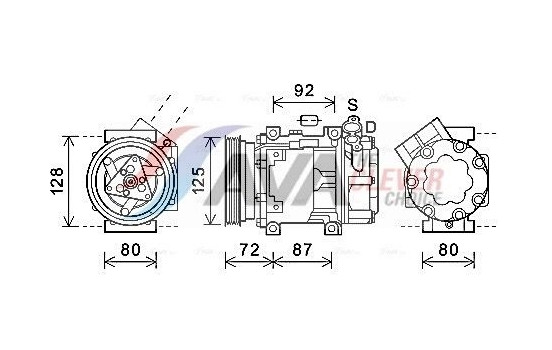 Compressor, air conditioning