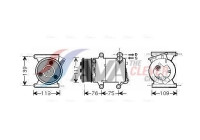 Compressor, air conditioning