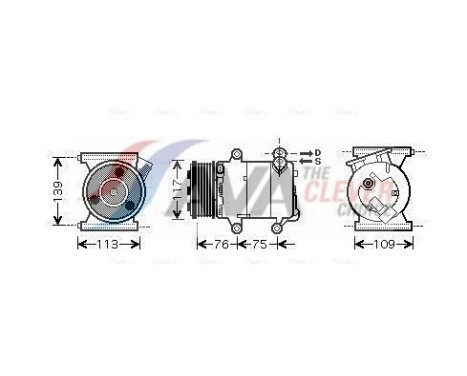 Compressor, air conditioning