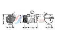 Compressor, air conditioning