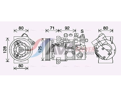 Compressor, air conditioning