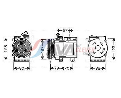 Compressor, air conditioning