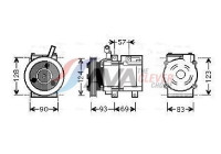 Compressor, air conditioning