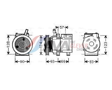 Compressor, air conditioning