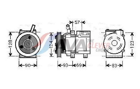 Compressor, air conditioning