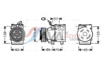 Compressor, air conditioning