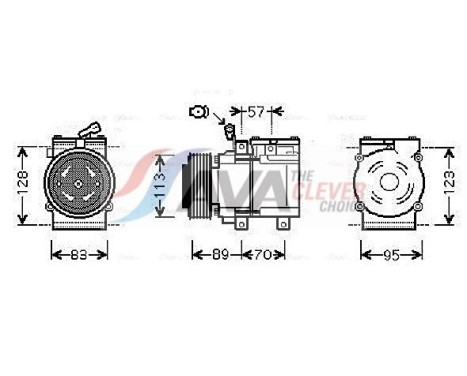 Compressor, air conditioning