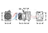 Compressor, air conditioning