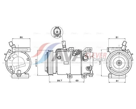 Compressor, air conditioning