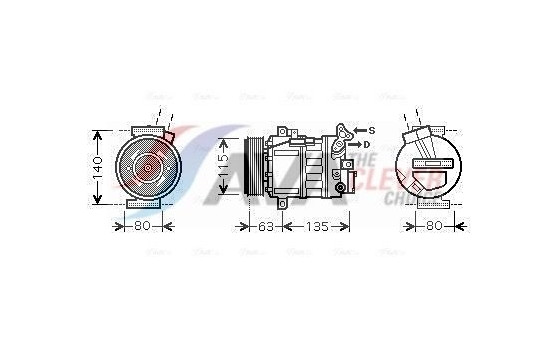 Compressor, air conditioning