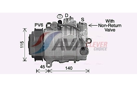 Compressor, air conditioning, Image 3
