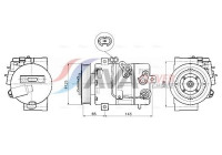 Compressor, air conditioning