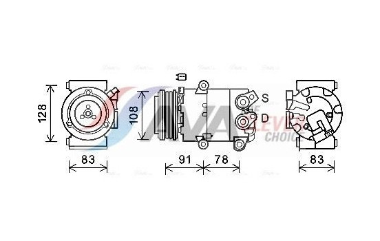 Compressor, air conditioning