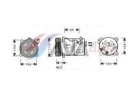 Compressor, air conditioning