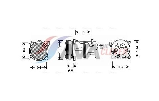 Compressor, air conditioning