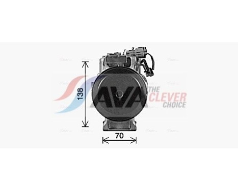 Compressor, air conditioning, Image 3