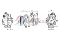 Compressor, air conditioning