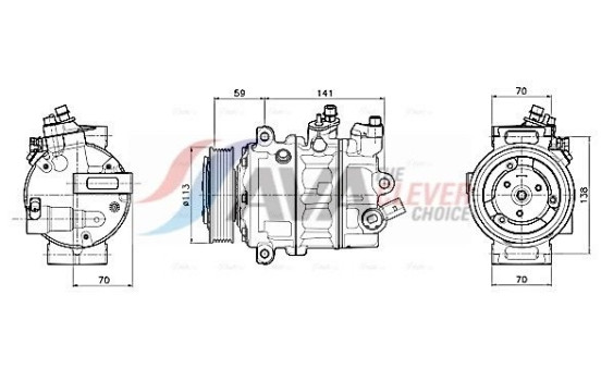 Compressor, air conditioning