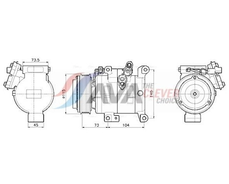 Compressor, air conditioning