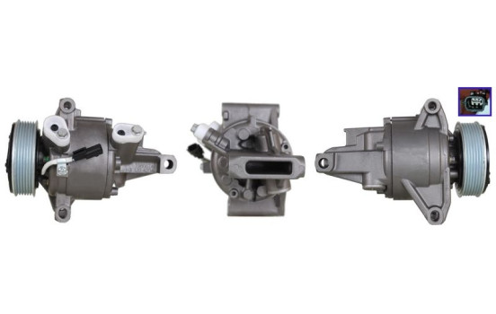 Compressor, air conditioning