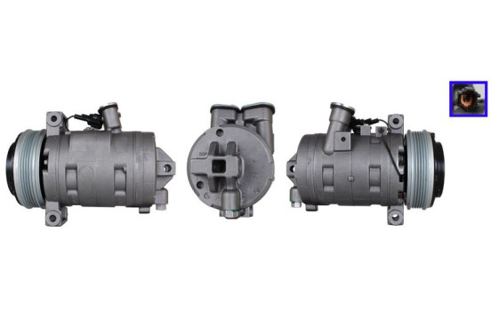 Compressor, air conditioning