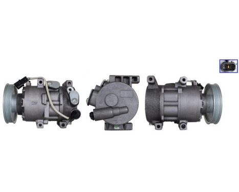 Compressor, air conditioning