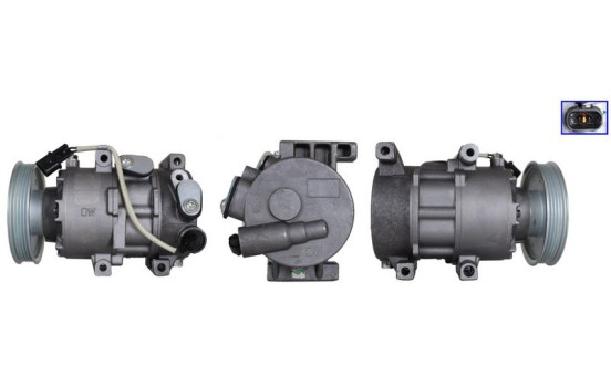 Compressor, air conditioning