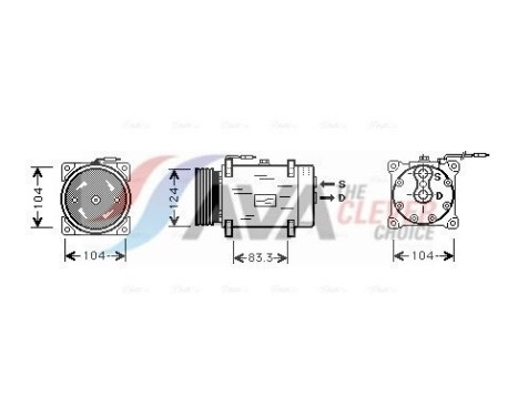 Compressor, air conditioning