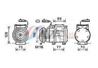 Compressor, air conditioning