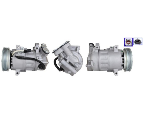 Compressor, air conditioning