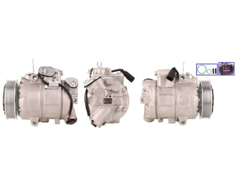 Compressor, air conditioning