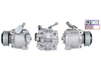 Compressor, air conditioning