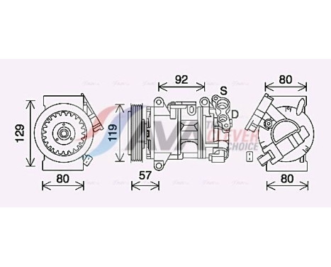 Compressor, air conditioning