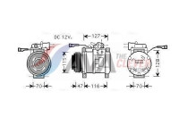Compressor, air conditioning