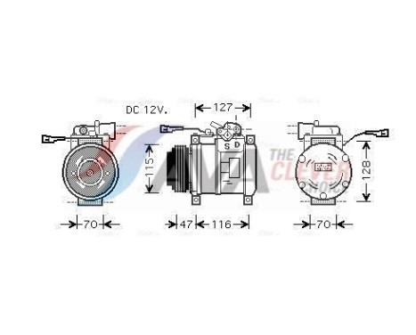 Compressor, air conditioning