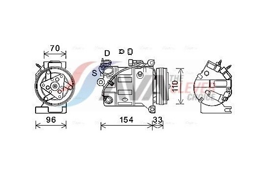 Compressor, air conditioning