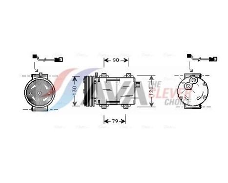 Compressor, air conditioning