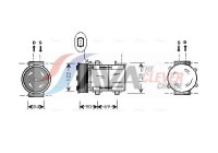 Compressor, air conditioning