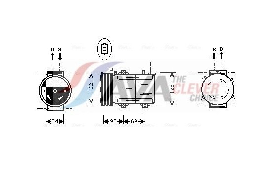 Compressor, air conditioning